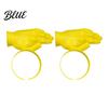 Summer Sun Hat Hand-Shaped Visor 3D Printed Funny Novelty Headwear Outdoor for Activities Unique Face Shield Gardening Hiking Beach Ergonomic