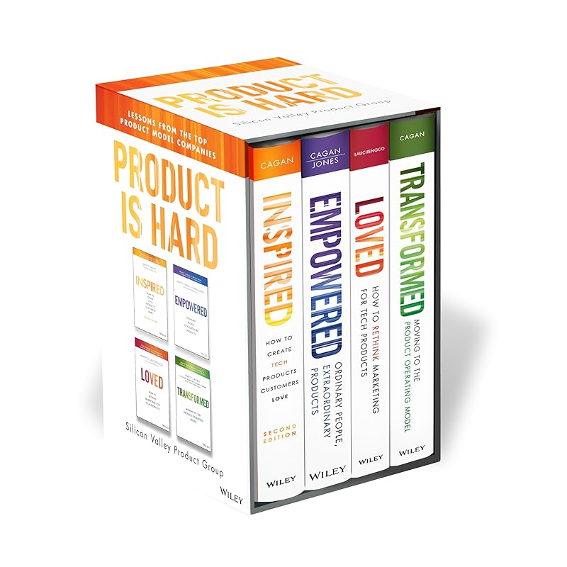 Product is Hard SVPG Box Set: Includes INSPIRED, EMPOWERED, LOVED, and TRANSFORMED
