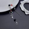 Fashionable Y2K Beads Bracelet Trendy Wristwear Delicate Chain Bracelet Splicing Bracelet Alloy Material for Party Daily