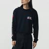 Vans Letter Print Sports Long Sleeve T-Shirt Unisex Tops Black VN0A4TV2BLK