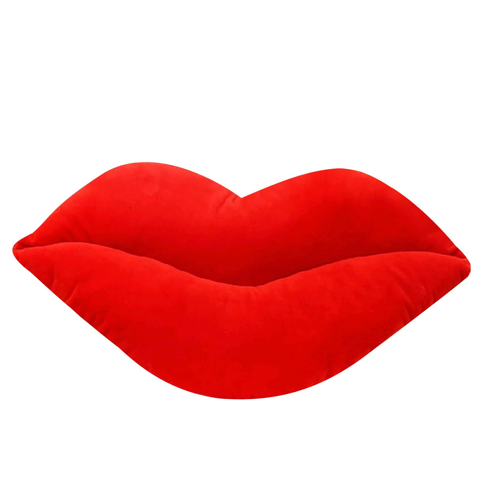 

New In Lips Плюшеві іграшки Подушка Sexy Red Lips Big Lips Подушка Подарунок до Дня святого Валентина Домашній одяг та меблі