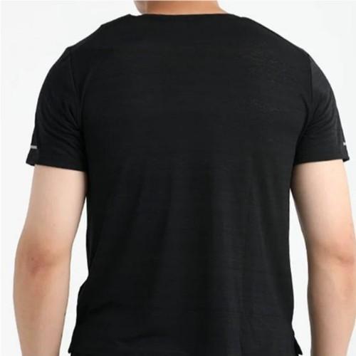 Nike Men's Running Training Short-Sleeve T-Shirt in Black