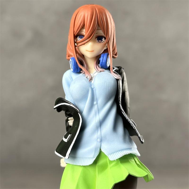 1PC The Quintessential Quintuplets Miku Nakano PVC Action Figure Anime Figure Model Toys Collection Doll Gift