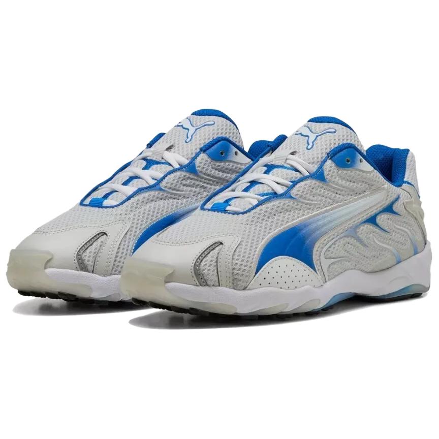 Puma Inhale Comfortable Versatile Non-Slip Wear-Resistant Low-Top Running Shoes Unisex Running Shoes Gray Blue 401560-08