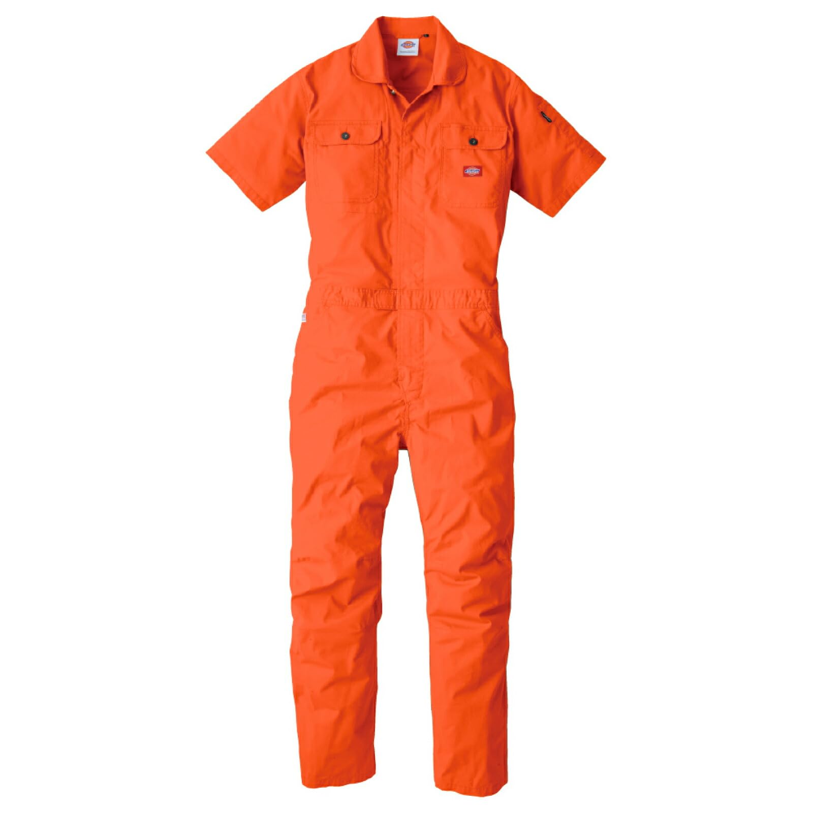 

Dickies D-749 Workwear, Short Sleeve, Stretch, Reflective, Year-Round, with CO-COS Pro Uni Sticker, Size 12. Orange, LL