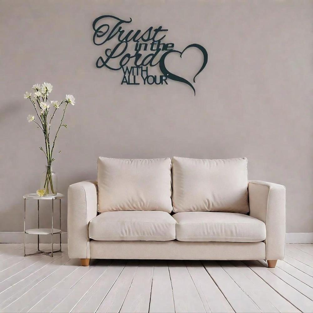 Metal Wall Art Decor Living Room Indoor Modern Home Decoration Sculpture