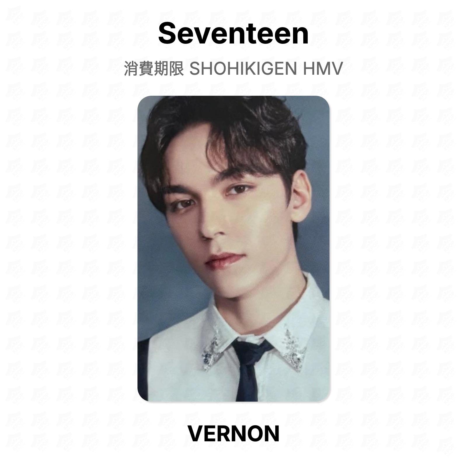 Seventeen SHOHIKIGEN HMV Official Photocard VERNON