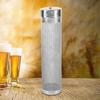 304 Stainless Steel Homebrew Beer Hopper Filter Stainless Steel Mesh Strainer  Brewing Kettle