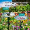 Durable Iron Bird Bath Stake with Easy Installation for Outdoor Decors In Garden and Yard Bird Feeding Station