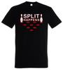 Split Happens T-shirt Gamer Gaming Games Plezier Laten we Bowlen Liever Bowlen Plezier
