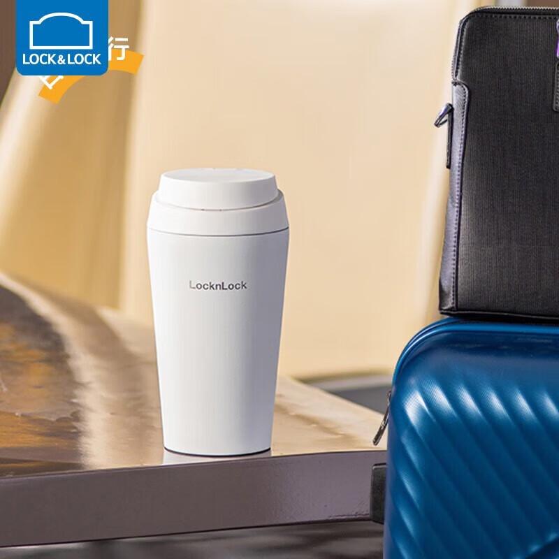 LOCK&LOCK Vitality 316 Stainless Steel Thermal Mug with Pop-Up Lid