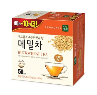 Danongwon Pohankový čaj Oříšková chuť 50 čajových sáčků – Zdravý korejský čaj