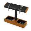 Woodten Watch Bracket, Anti-Slip Watch Stand, Bracelet Storage Rack, Bracelet Display Rack, Bracelet Storage Rack, Natural Solid Wood T-Shaped