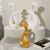 Vintage Abstract Art Ornaments Nordic Living Room Sculpture Housewarming Gift Interior Figurines Desk Home Decor