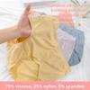 Big Size Female Summer Thin Style High Waist Belly Breathable No Trace Briefs