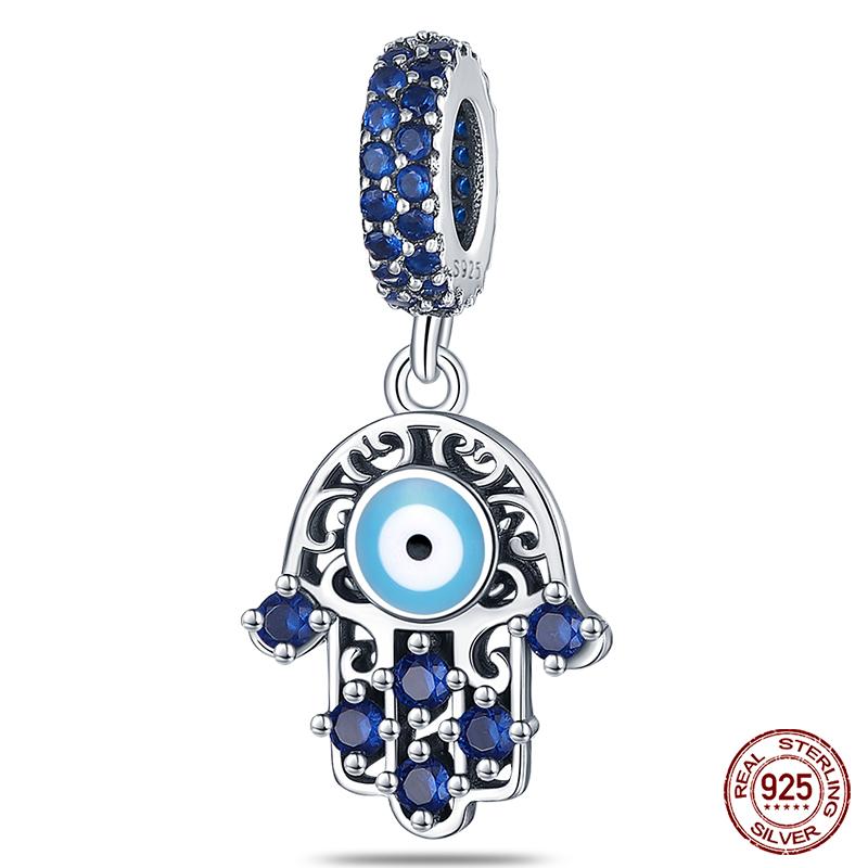 Original Ocean Series Fit 3Mm Bracelet 100% Authentic Copper Turtle Crab Mermaid Charm Beads Diy Jewelry Gift