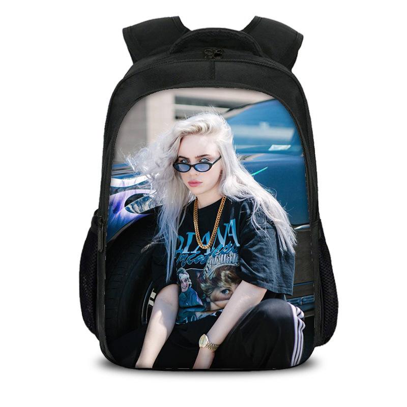 16 collu Billie Eilish mugursoma skolai