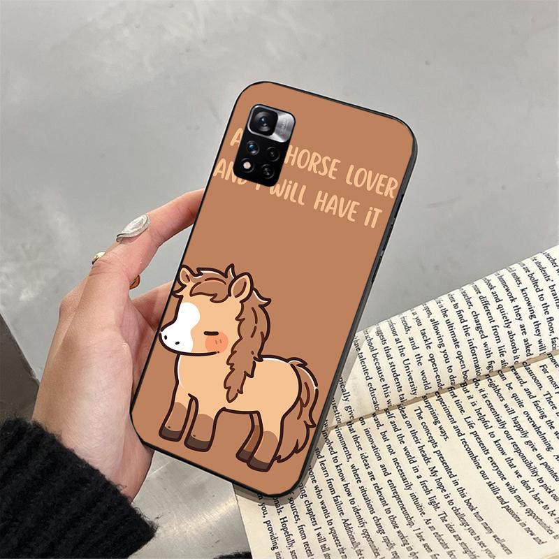 Phone Case For Xiaomi Poco C71 15T 14T Pro Redmi Note 15 14 14 13 Pro Redmi A5 15C 13C Horse