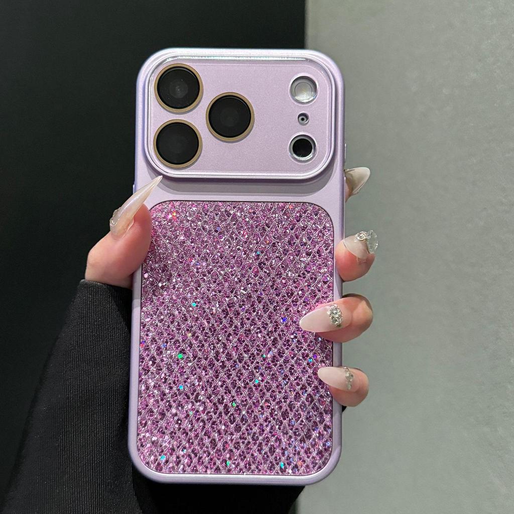 Luxury Glitter Rhombus Case for Apple iPhone 17 Pro Max/16/14