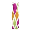 Women's Elastic Printed Long Skirt Versatile Retro Dress