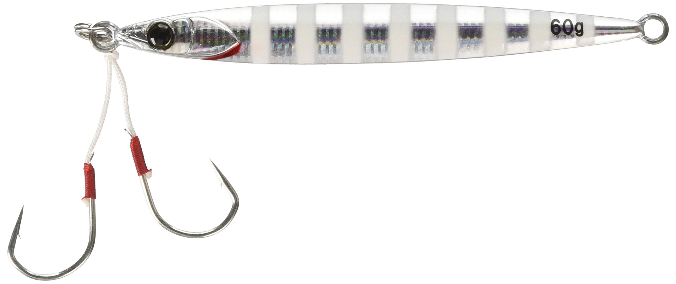 

JACKALL Metal Jig Big Backer STICK 60g Glow JIG/SLIDE Stripe/Border Holo.