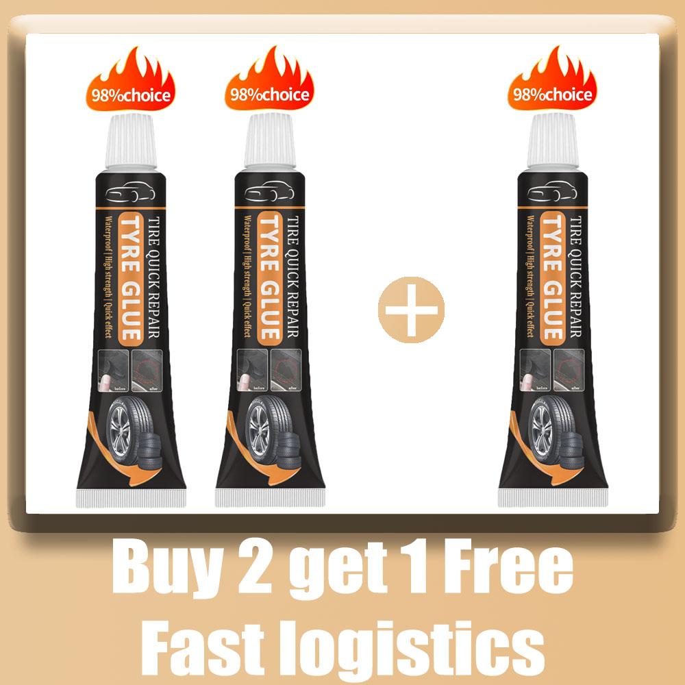 Powerful quick-drying rubber glue for tire repair, wear-resistant and non-corrosive rubber adhesive, power tire repair tool