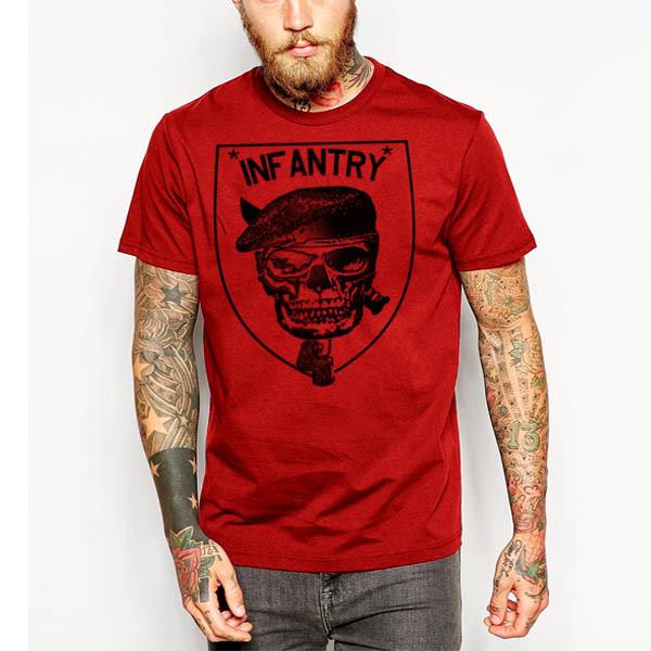 Военная Армия Флот Пулеметчик Снайпер Десантник Пехота Унисекс Футболка XXXL