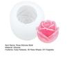 1/3Pcs 3D Rose Silicone Mold Easy Release DIY Ice Cube Chocolates Mousse Candles Soap Making Flower Shape Mold