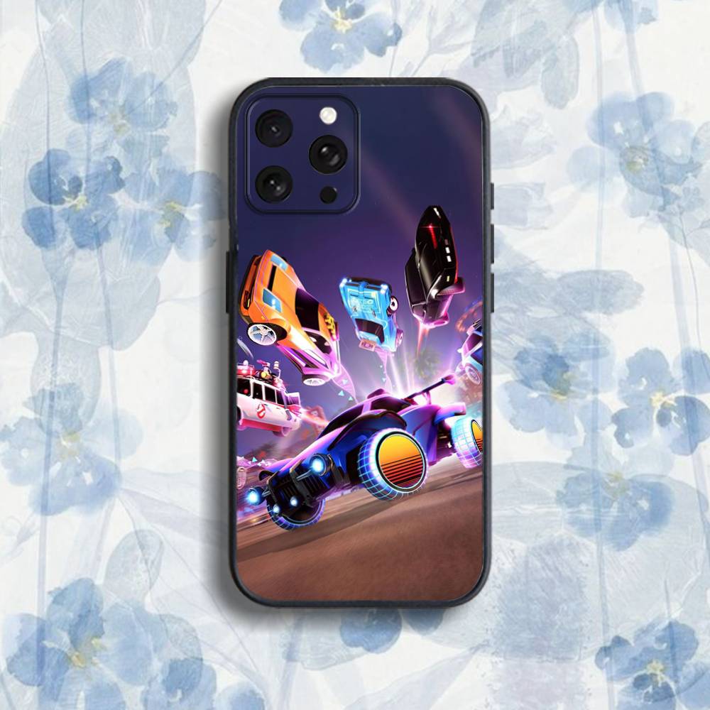 Game Rocket L-League Phone Case For iPhone 17,16,15,14,13,12,Pro,Max,Plus,E,SE4,Air,Mini Black Soft Box