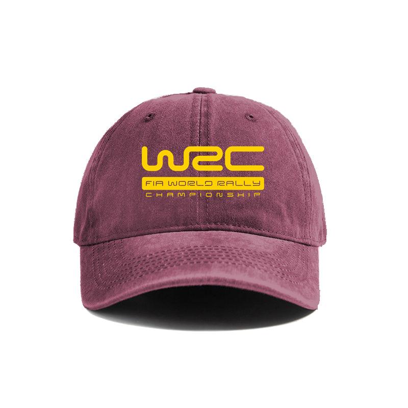 World Rally Championship WRC Baseball Caps Distressed Hats Cap Unisex Women Retro Outdoor Summer Adjustable WRC Hat MZ-005