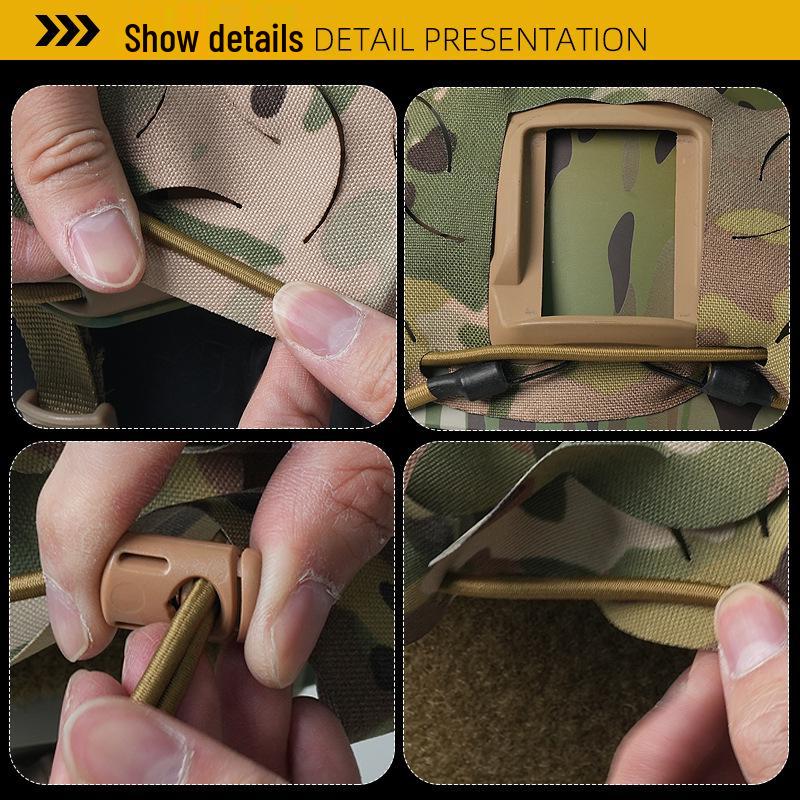 CP Camouflage Laser Cut Lightweight Tactical Outdoor Helmet Cover
