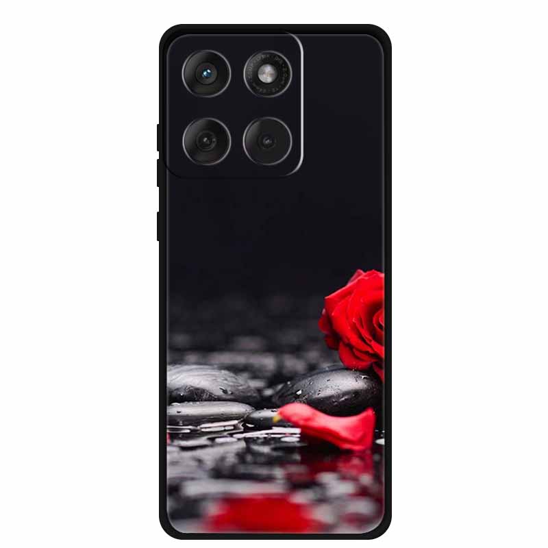 Phone Case For Motorola Edge 70 5G 2025 Back Cover Case Black Silicone Soft Funda Para For Motorola Moto X70 Air 5G Case Coque