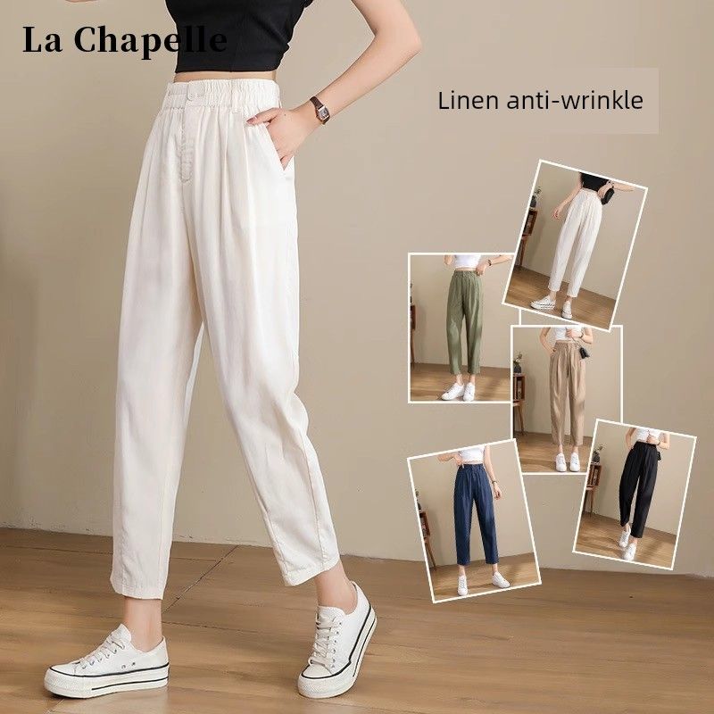 

La Chabell Tencel Thin Baggy Pants Harlan Linen Creamy-white [Little Man]] S