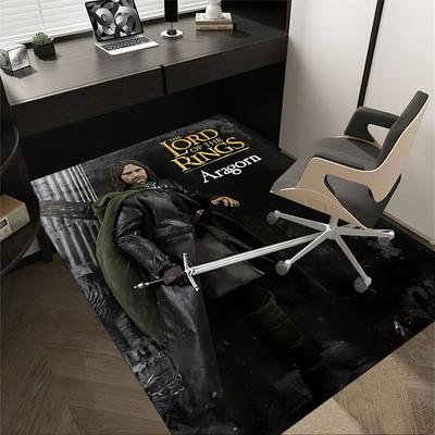 1pc Aragorn Lord of the Rings Carpet, for Home & Office Decor, Desk Chair Carpet, Festive Gift,Conference Room CarpetL1168