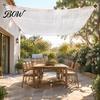 Durable Shade Net White Cloth for Garden, Plant Sun Protection Cover, Mesh Tarp Outdoor Fabric with Grommets, Sunshade Outdoor, Greenhouse,