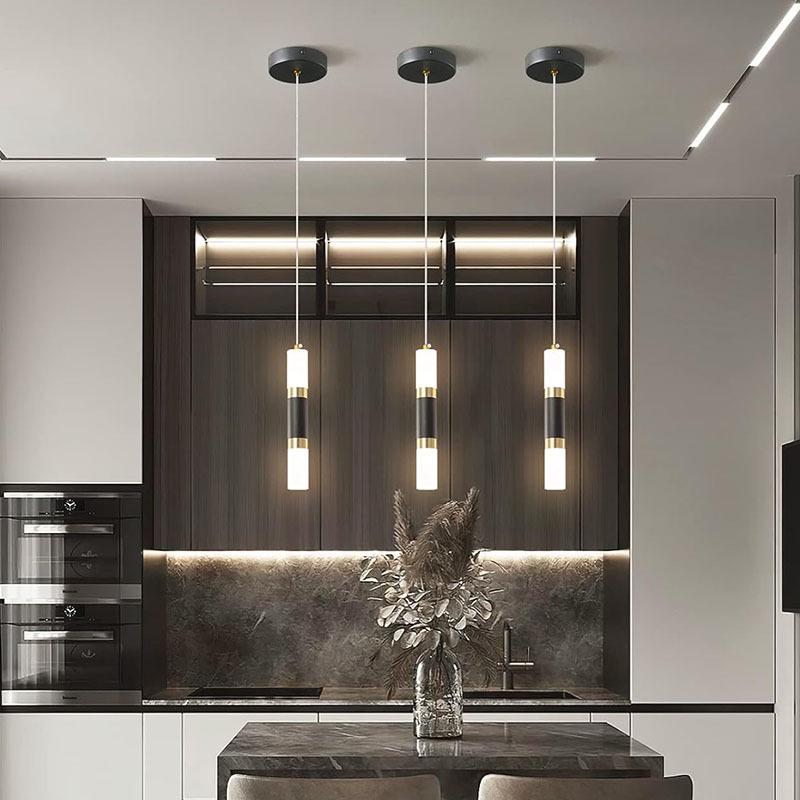 Minimalist Long Line Pendant Light for Living Room, Bedroom, Staircase, and Restaurant - 2025 Design