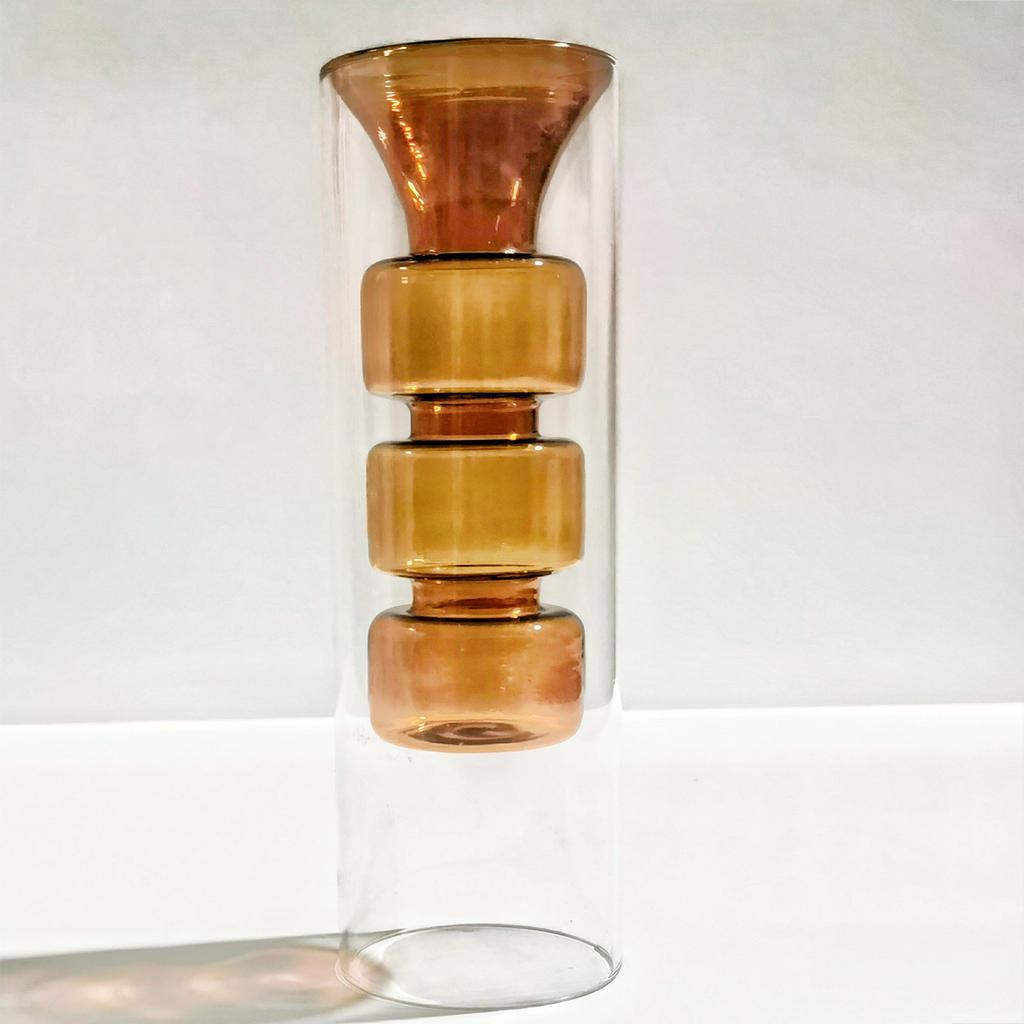 Hydroponic Plant Vase Modern Glass Vase Aromatherapy Bottle for Living Room Bedroom