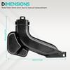 Car Engine Air Intake Duct Inlet Tube Hose Pipe Replacement For Nissan Rogue X Trail T32 2014  2 5L 165544CL0D