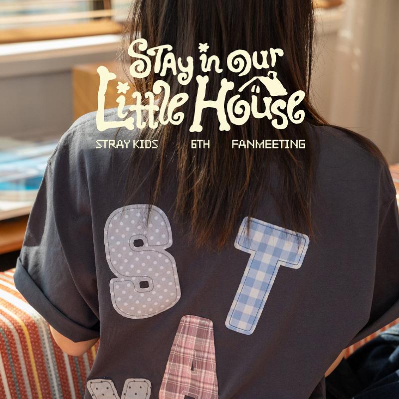 [PRE ORDER] STRAY KIDS - T-SHIRT STAY In Our Little House