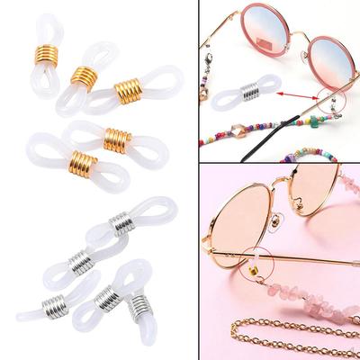 100 st Justerbara Glasögonkedja Anslutningsändar Snoddöglor Män