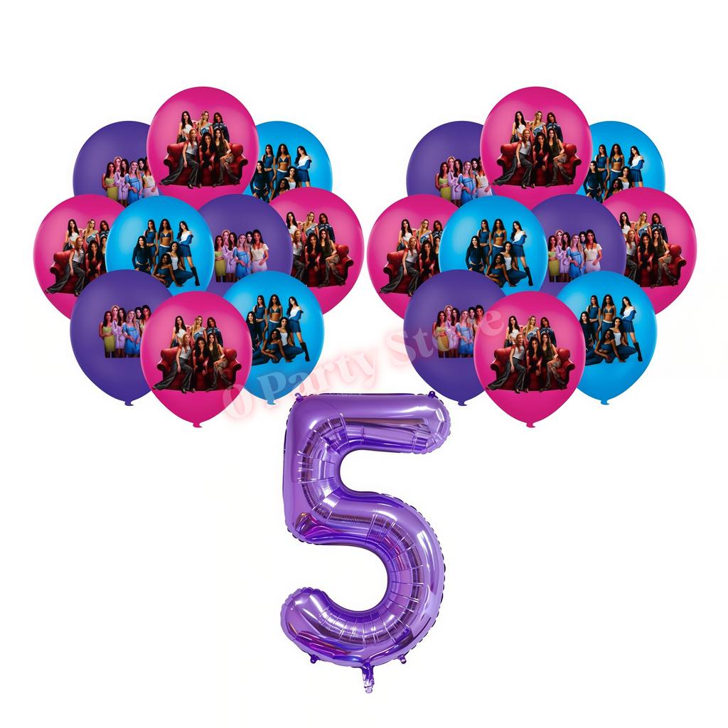 Kpop K&Katseye Birthday Party Decoration Plate Cup Banner Balloon for Girl Party Favor Idol Fans Gift Baby Shower Event Supplies