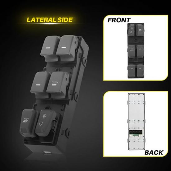 Front Left Driver Side Window Switch For 2011-2015 Hyundai Sonata 935703S000RAS