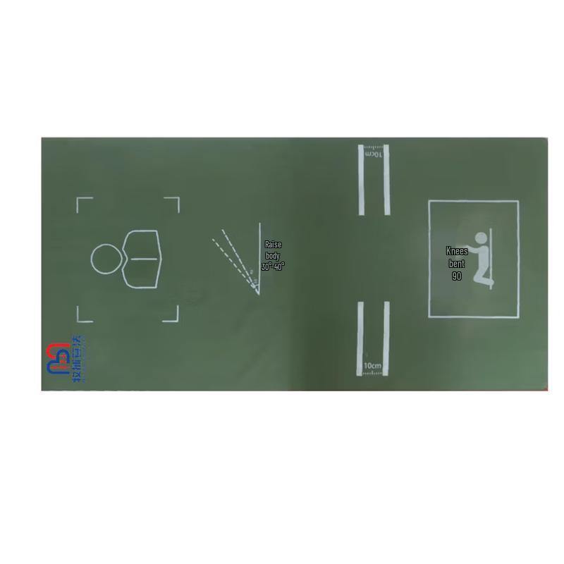 AI Sit-up & Gymnastics Foldable Training Mat