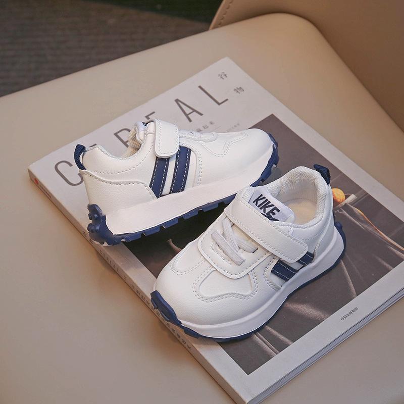 Детская спортивная обувь нового стиля, кроссовки для мальчиков и девочек, удобная и износостойкая детская обувь 30 синий