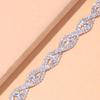 Chic Rhinestone Evil Eye Claw Chain Anklet