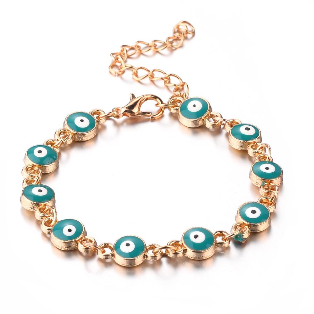 European & American Blue Eye of India Bracelet - Popular Cute Design