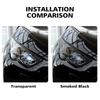 Pre-Cut TPU Headlight Protective Film For Infiniti QX70 S51 2014-2024 Smoke Black High Gloss Anti-Scratch Vinyl Wrap Cover Kit