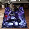 D-Death Note2Printed Area Rug Carpet for Bedroom Living Room Home Decor Rugs Mat Non Slip Mat Rug for Bedside