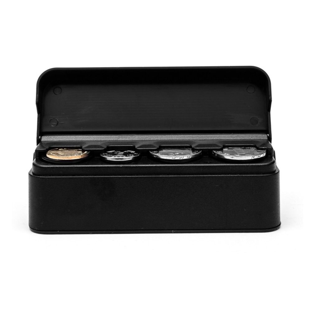 Loose Change Coin Car Parts Money Holder Plastic Cases Collecting Box Capsules Holder Coin Storage