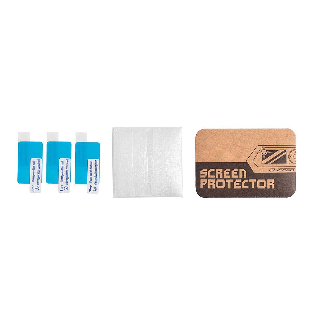 Funda de silicona para Flipper Zero, funda protectora, accesorios de juego, cubierta protectora antideslizante, 3 piezas de película protectora de pantalla